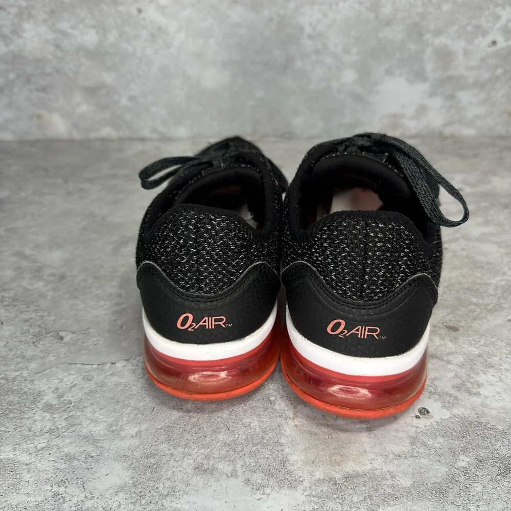 Avia O2Air Women’s Athletic‎ Sneakers WMA129DP009 Black Memory Foam Size 9.5